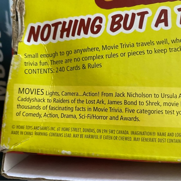 Movies Trivia Game! Adult 12 and up! An offer you can’t refuse! & music trivia - Picture 7 of 9